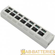 USB-Хаб Smartbuy 7307 7USB USB3.0 с выключателем белый USB-Хаб Smartbuy 7307 7USB USB3.0 с выключателем белый