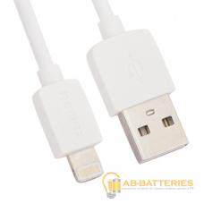 USB кабель REMAX Light (IPhone 5/6/7/SE) (1M, 1A) RC-06I Белый (40/400) USB кабель REMAX Light (IPhone 5/6/7/SE) (1M, 1A) RC-06I Белый (40/400)