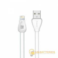 USB кабель REMAX Martin (IPhone 5/6/7/SE) RC-028I Белый (1M, 1.8A) USB кабель REMAX Martin (IPhone 5/6/7/SE) RC-028I Белый (1M, 1.8A)