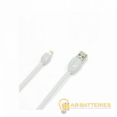 USB кабель REMAX Shell (IPhone 5/6/7/SE) RC-040I Белый, (1M, 2.1A) (35) USB кабель REMAX Shell (IPhone 5/6/7/SE) RC-040I Белый, (1M, 2.1A) (35)