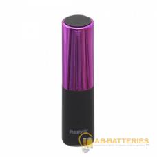 Внешний аккумулятор Remax RPL-12 Lipmax 2400mAh 1.0A 1USB фиолетовый Внешний аккумулятор Remax RPL-12 Lipmax 2400mAh 1.0A 1USB фиолетовый