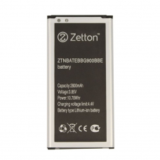 Аккумулятор Zetton для Samsung Galaxy S5/G900 2800 mAh, Li-Ion аналог EB-BG900BBE