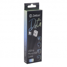 USB кабель Zetton USB SyncCharge Flat Wide Data Cable USB to Micro USB плоский пластиковые разьемы (черный) ZTUSBFWBMC