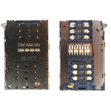 Коннектор Sim+MMC Xiaomi Redmi Note 3/Note 3 Pro/Note 4/Redmi 3/Redmi 4/Redmi 4A/Redmi Pro/Mi Max Коннектор Sim+MMC Xiaomi Redmi Note 3/Note 3 Pro/Note 4/Redmi 3/Redmi 4/Redmi 4A/Redmi Pro/Mi Max