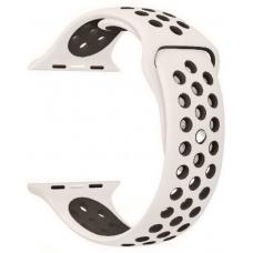 Ремешок Nike plus Sport Band для Apple Watch 42mm Beige (black) Ремешок Nike plus Sport Band для Apple Watch 42mm Beige (black)