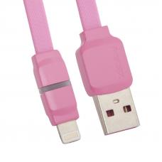 USB кабель REMAX Breathe Series Cable RC-029i Apple Lightning 8-pin (розовый) USB кабель REMAX Breathe Series Cable RC-029i Apple Lightning 8-pin (розовый)
