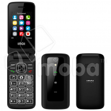 Сотовый телефон INOI 245R (раскладушка с двумя экранами) Черный Сотовый телефон INOI 245R (раскладушка с двумя экранами) Черный