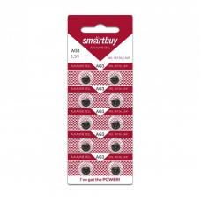 Батарейка часовая Smartbuy AG3 (392, LR736, LR41) 10шт. в блистере Батарейка часовая Smartbuy AG3 (392, LR736, LR41) 10шт. в блистере