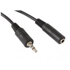 Удлинитель для кабеля AUX 1.5м (black)
