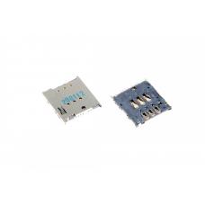 Коннектор SIM-карты (сим), mmc коннектор SONY LT22/LT30/XT910/Meizu MX2 ( S08 )