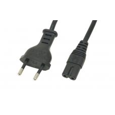 Сетевой кабель питания для ноутбука и аудио/видео техники 1.5м (black) Сетевой кабель питания для ноутбука и аудио/видео техники 1.5м (black)