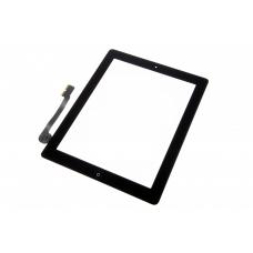 Сенсорное стекло,Тачскрин Apple Ipad 3/4 Black (Original)
