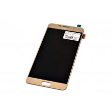 Дисплей Samsung Galaxy A7 SM-A710 OLED Gold с тачскрином (Модуль) 