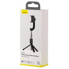 Монопод-штатив Baseus Lovely Uniaxial Folding Stand Selfie Stabilizer Uniaxial Bluetooth (SULH-01) со стабилизатором и пультом (black) Монопод-штатив Baseus Lovely Uniaxial Folding Stand Selfie Stabilizer Uniaxial Bluetooth (SULH-01) со стабилизатором и пультом (black)