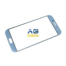 Стекло для переклейки Samsung Galaxy A7 (2017) SM-A720 Blue