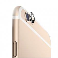 Закаленное стекло + защитное кольцо на камеру Totu Camera Cover для iPhone XR (silver) Закаленное стекло + защитное кольцо на камеру Totu Camera Cover для iPhone XR (silver)
