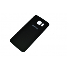 Задняя крышка Samsung Galaxy S6 G920/G920F (кожа) Black