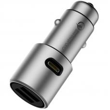 Автомобильное зарядное устройство Xiaomi Mi Car Charger Quick Charge 3.0 CZCDQ02ZM (серебро) Автомобильное зарядное устройство Xiaomi Mi Car Charger Quick Charge 3.0 CZCDQ02ZM (серебро)