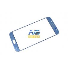 Стекло для переклейки Samsung Galaxy J7 (2017) SM-J730 Blue