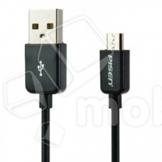 Кабель USB - MicroUSB Pisen MU03 (2A) Черный