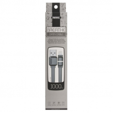 USB кабель REMAX Breathe Series Cable RC-029i Apple Lightning 8-pin (черный) USB кабель REMAX Breathe Series Cable RC-029i Apple Lightning 8-pin (черный)