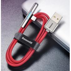 Кабель Baseus Iridescent Lamp USB - Type-C 40W (CAT7C-B01, CAT7C-B09) 1м, HW Flash Charge Mobile Game (red) Кабель Baseus Iridescent Lamp USB - Type-C 40W (CAT7C-B01, CAT7C-B09) 1м, HW Flash Charge Mobile Game (red)