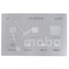 BGA трафарет G1017 ( APQ8064/MBG965H/MDM9215M/PM8018/PM8917/WTR1605L/WCD9310 ) BGA трафарет G1017 ( APQ8064/MBG965H/MDM9215M/PM8018/PM8917/WTR1605L/WCD9310 )