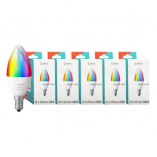 Комплект умных ламп Five Zetton LED RGBW Smart Wi-Fi Bulb E14 5Вт Комплект умных ламп Five Zetton LED RGBW Smart Wi-Fi Bulb E14 5Вт