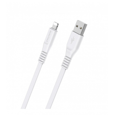 Кабель USB - Lightning 2.4A для iPhone Borofone BX14 белый Кабель USB - Lightning 2.4A для iPhone Borofone BX14 белый