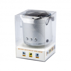 Колонка портативная Z12 серебряная (3,5+USB+microSD+FM радио) (коробка) Колонка портативная Z12 серебряная (3,5+USB+microSD+FM радио) (коробка)