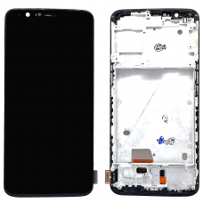 Дисплей с тачскрином OnePlus 5T в рамке черный TFT Дисплей с тачскрином OnePlus 5T в рамке черный TFT