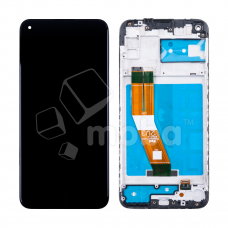 Дисплей для Samsung Galaxy A11 (A115F) модуль c рамкой Черный - OR Ref. (SP)