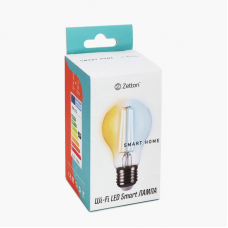 Умная лампа Zetton LED Smart Wi-Fi Bulb A60 E27 6Вт 2200-6500К Умная лампа Zetton LED Smart Wi-Fi Bulb A60 E27 6Вт 2200-6500К