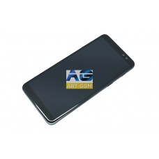 Дисплей Samsung Galaxy A8 SM-A530 с рамкой с тачскрином (Модуль) Black A (Original)
