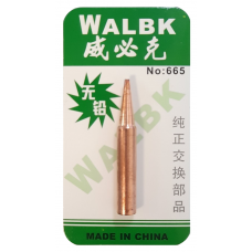 Жало паяльника медное WALBK №665 900M-T-B (прямое) Жало паяльника медное WALBK №665 900M-T-B (прямое)