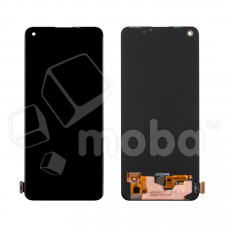 Дисплей для OPPO A74 4G в сборе с тачскрином Черный - (OLED)
