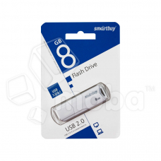 USB-флеш (USB 3.0) 8GB Smartbuy Clue Белый