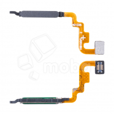 Шлейф для Xiaomi Redmi Note 11/11S 4G/Poco M4 Pro 4G сканер отпечатка пальцев Серый