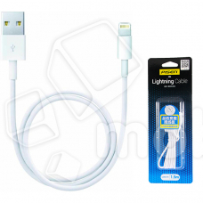 Кабель USB - Lightning (для iPhone) Pisen AL02 (2А, 1.5 м) Белый