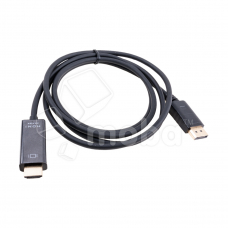 Кабель DisplayPort - HDMI (DP 1.2, HDMI 2.0, 1.8 м, однонаправленный) Черный